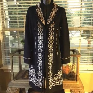 Revue Boiled Wool Coat M